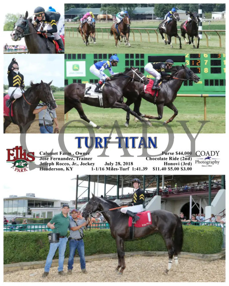 Turf Titan - 072818 Race 05 Elp Ellis Park
