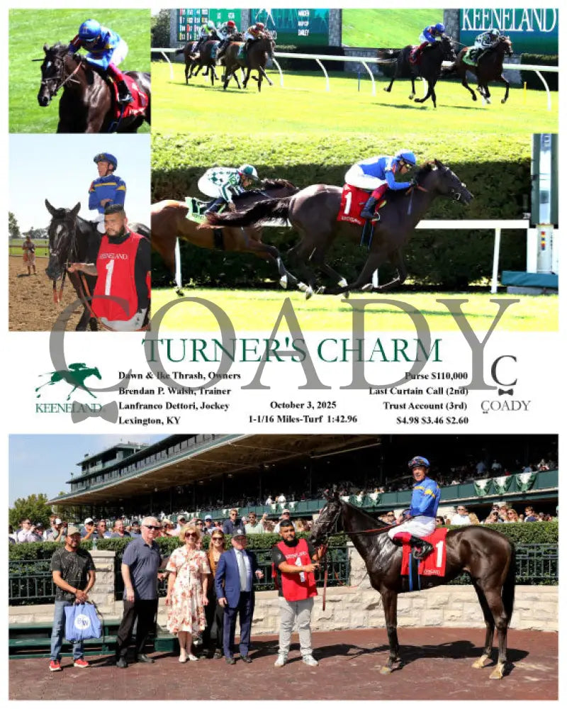 TURNER’S CHARM - 10-03-25 - R03 - KEE Keeneland