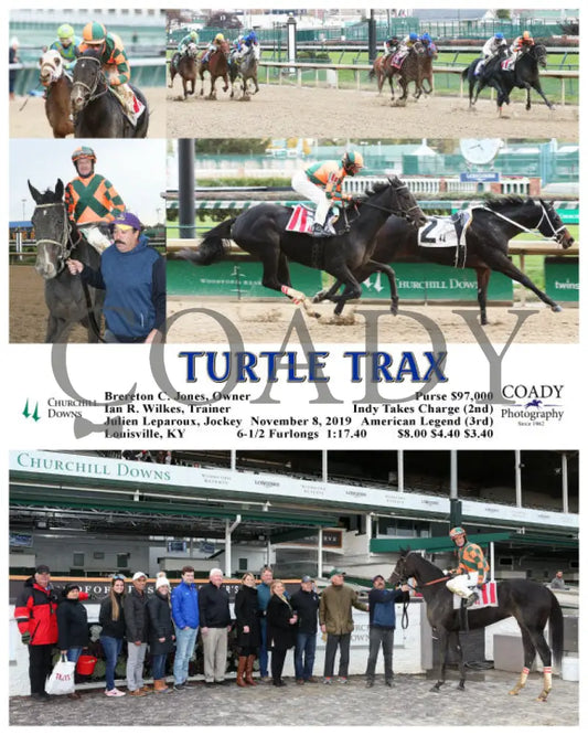 Turtle Trax - 11-08-19 R08 Cd Churchill Downs