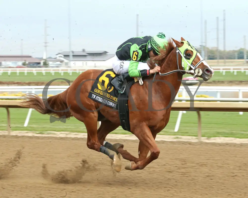 TW STREAKIN COWBOY - Governors Stake Final - 10-25-25 - R08 - Horseshoe Indiana - Finish 02 - Devin Hall Indiana Grand