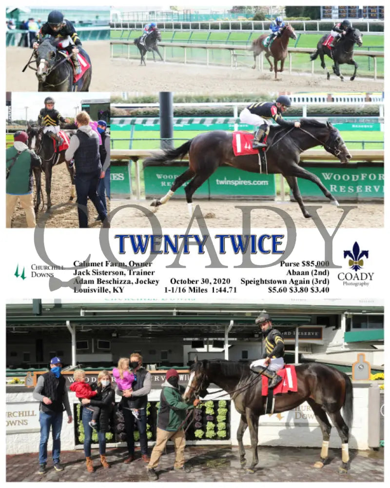 Twenty Twice - 10-30-20 R02 Cd Churchill Downs