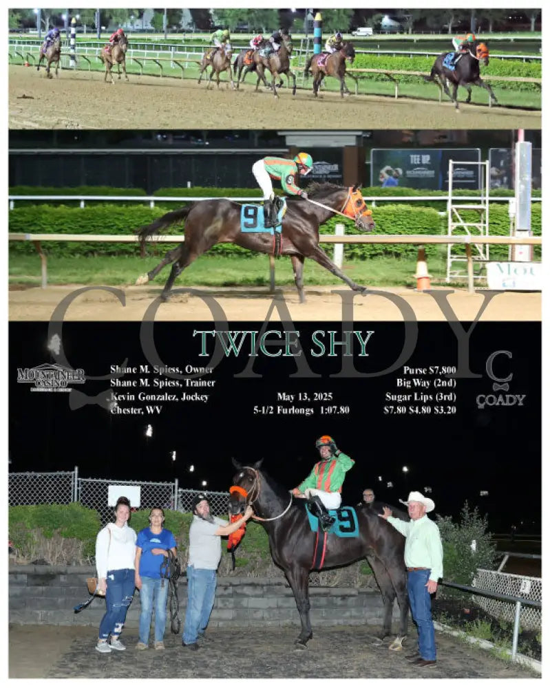 TWICE SHY - 05-13-25 - R08 - MNR Mountaineer Park