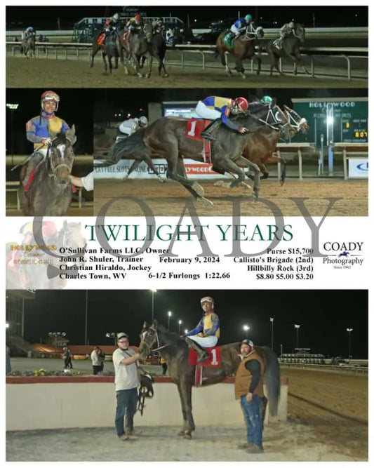 Twilight Years - 02-09-24 R03 Ct Hollywood Casino At Charles Town Races