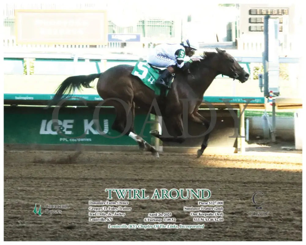 TWIRL AROUND - 04-26-25 - R04 - CD- A Churchill Downs