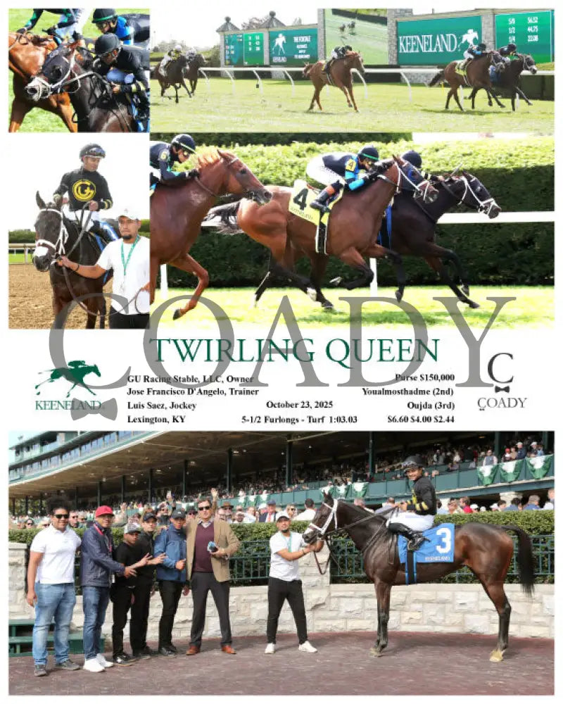 TWIRLING QUEEN - 10-23-25 - R03 - KEE Keeneland
