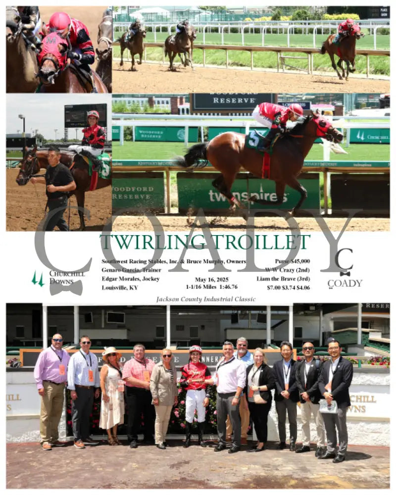TWIRLING TROILLET - 05-16-25 - R04 - CD - Group Churchill Downs
