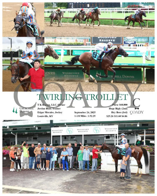 TWIRLING TROILLET - 092425 - Race 09 - CD Churchill Downs