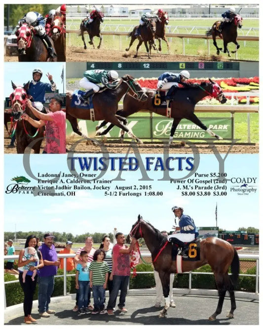 Twisted Facts - 080215 Race 02 Btp Belterra Park