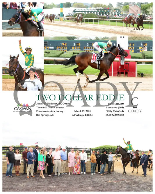 TWO DOLLAR EDDIE - 03-29-25 - R03 - OP Oaklawn Park