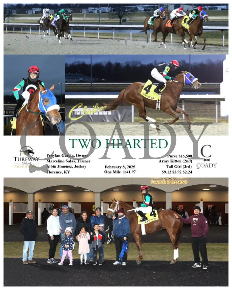 Two Hearted - 020825 Race 01 Tp Turfway Park