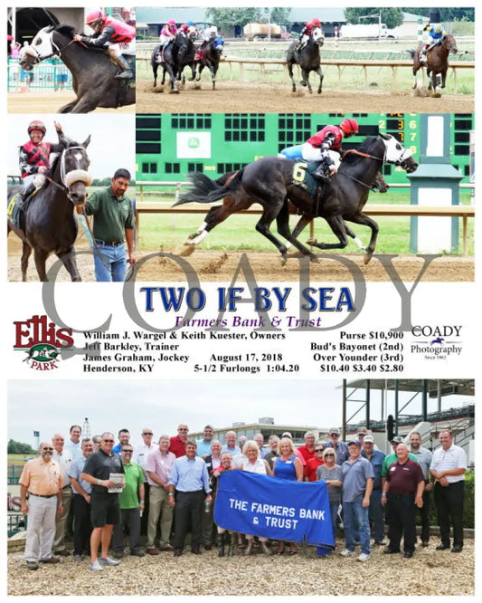 Two If By Sea - 081718 Race 04 Elp G Ellis Park