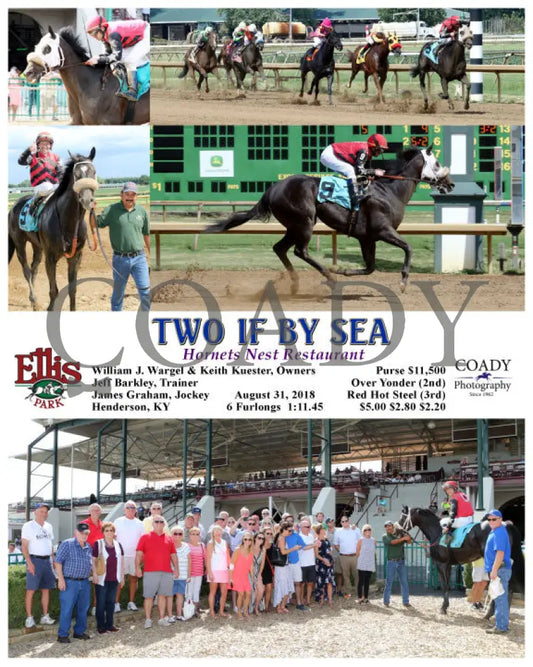 Two If By Sea - 083118 Race 05 Elp Ellis Park