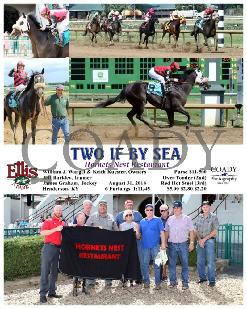 Two If By Sea - 083118 Race 05 Elp Group Ellis Park