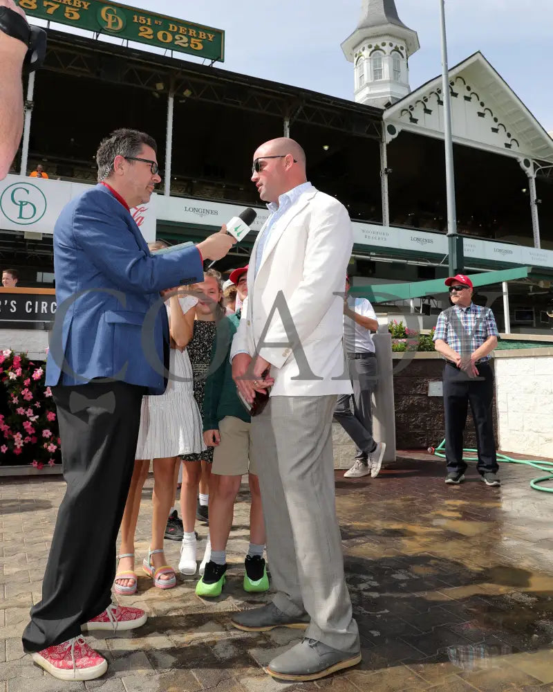 TWO SHARP - 052625 - Race 08 - CD - Interview 01 Churchill Downs