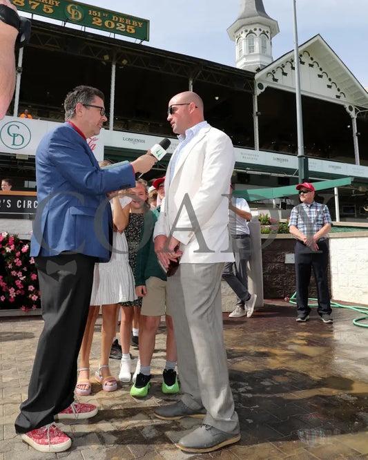 TWO SHARP - 052625 - Race 08 - CD - Interview 01 Churchill Downs
