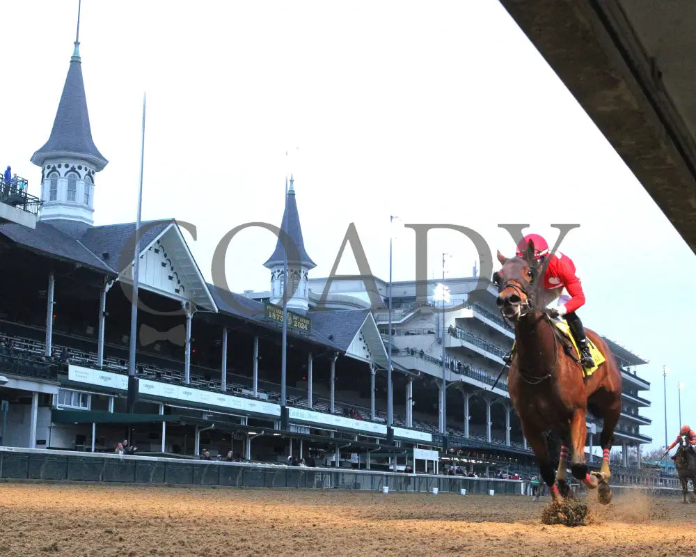 Two Sharp - 112324 Race 08 Cd Under Rail 01 Churchill Downs