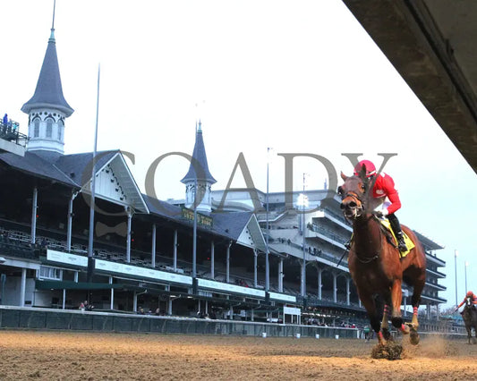 Two Sharp - 112324 Race 08 Cd Under Rail 01 Churchill Downs