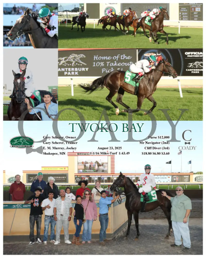 TWOKO BAY 08 23 25 R04 CBY Canterbury Park