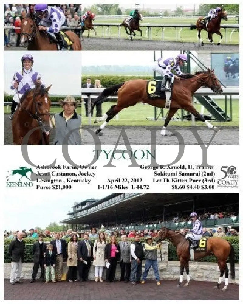 Tycoon - 042212 Race 03 Keeneland