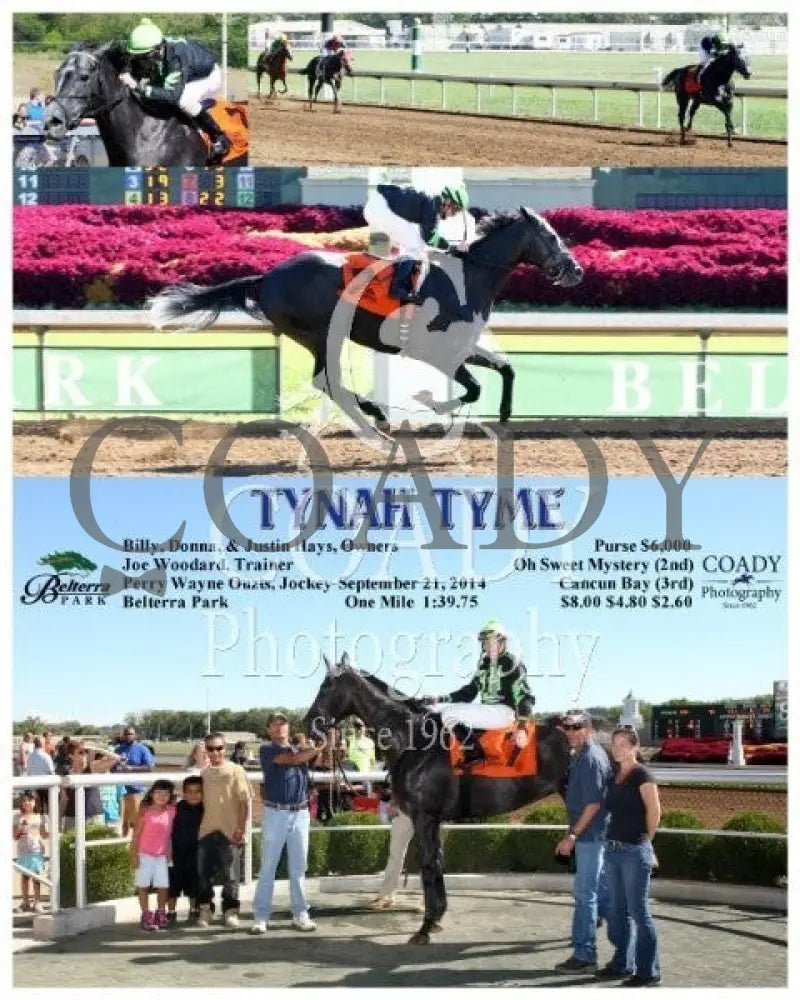 Tynah Tyme - 092114 Race 05 Btp Belterra Park