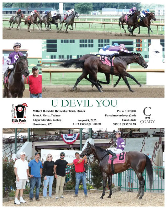 U DEVIL YOU - 08-08-25 - R08 - ELP Ellis Park