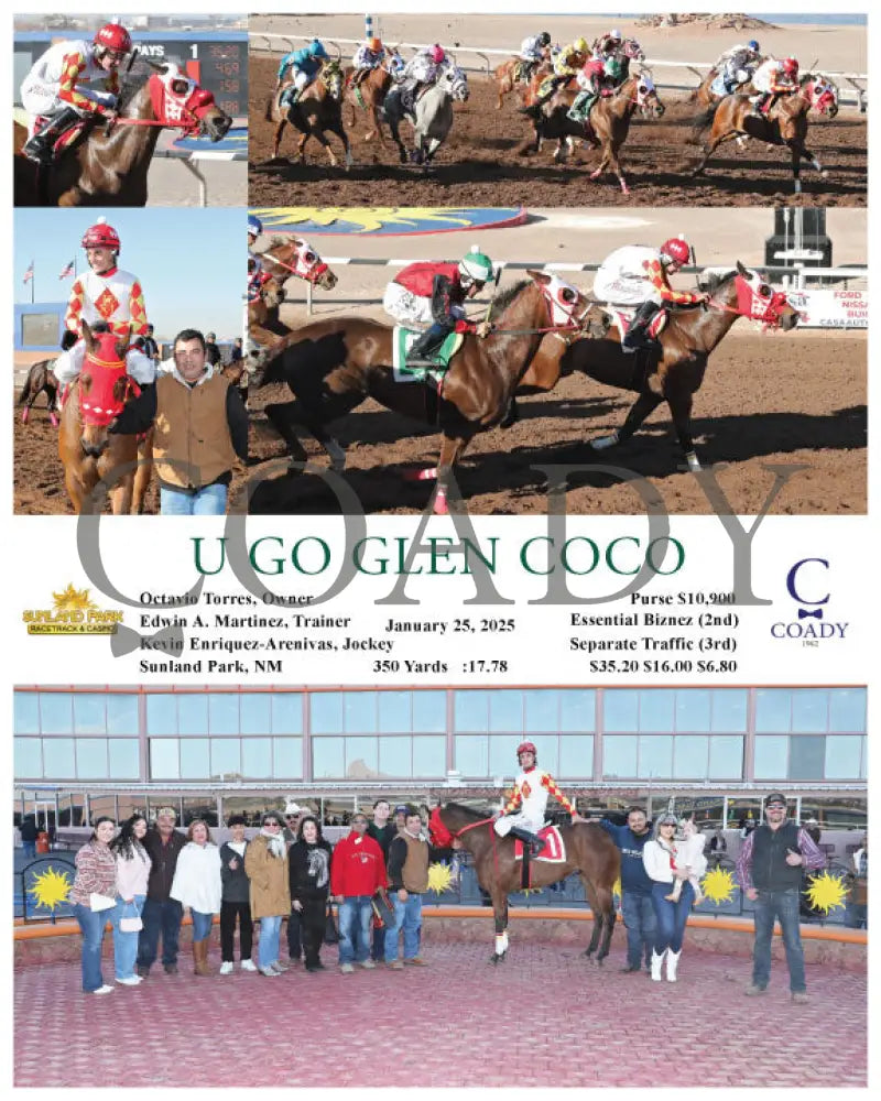 U Go Glen Coco - 01-25-25 R08 Sun Turfway Park