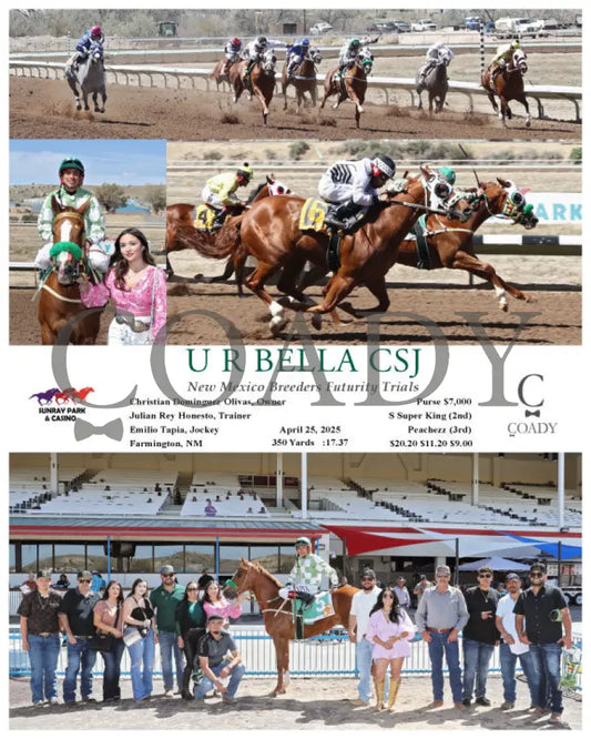 U R BELLA CSJ - New Mexico Breeders Futurity Trials - 04-25-25 - R05 - SRPU R BELLA CSJ - New Mexico Breeders Futurity