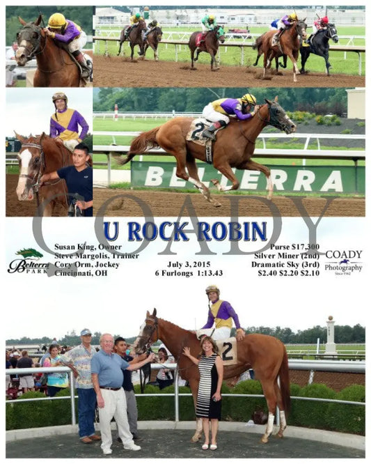 U Rock Robin - 070315 Race 08 Btp Belterra Park