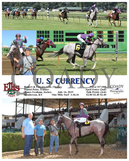 U. S. Currency - 07-14-19 R07 Elp Ellis Park