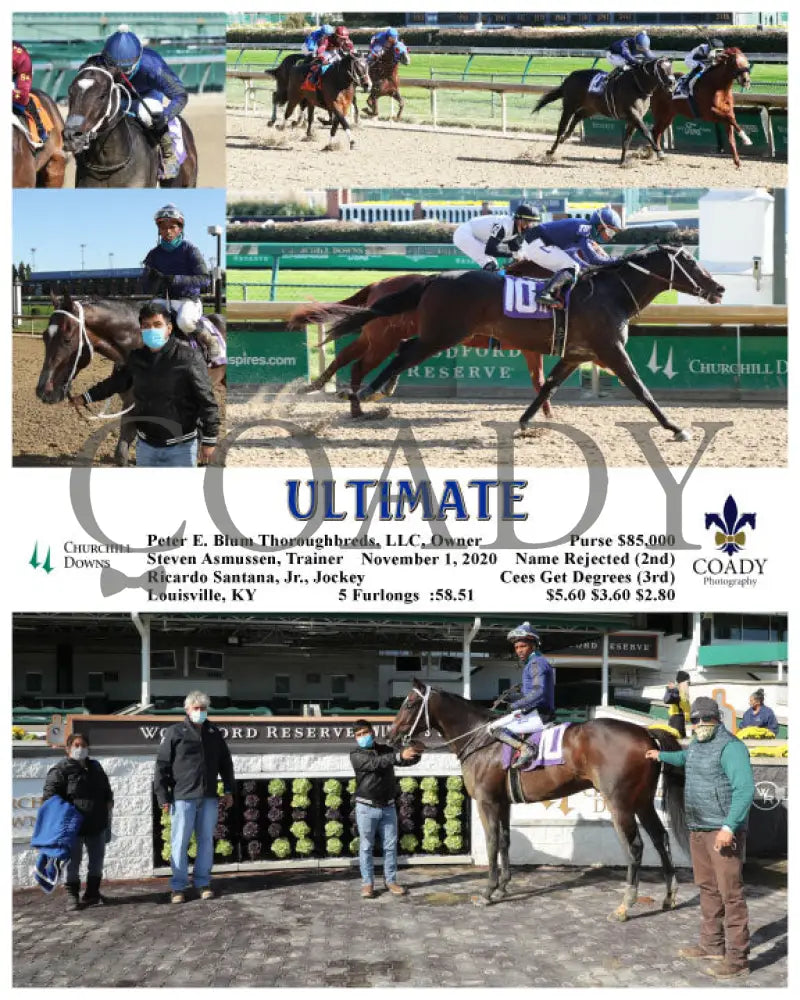 Ultimate - 11-01-20 R03 Cd Churchill Downs