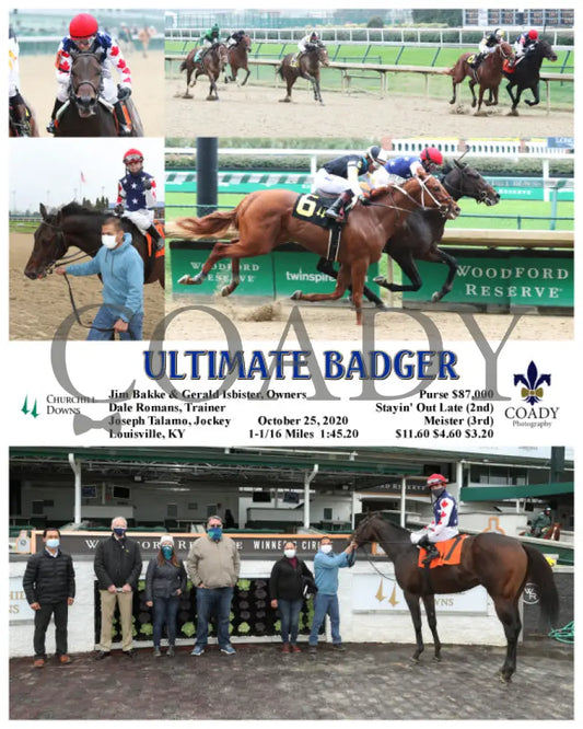 Ultimate Badger - 10-25-20 R05 Cd Churchill Downs