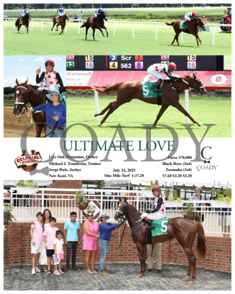 ULTIMATE LOVE - 07-24-25 - R06 - CNL Colonial Downs