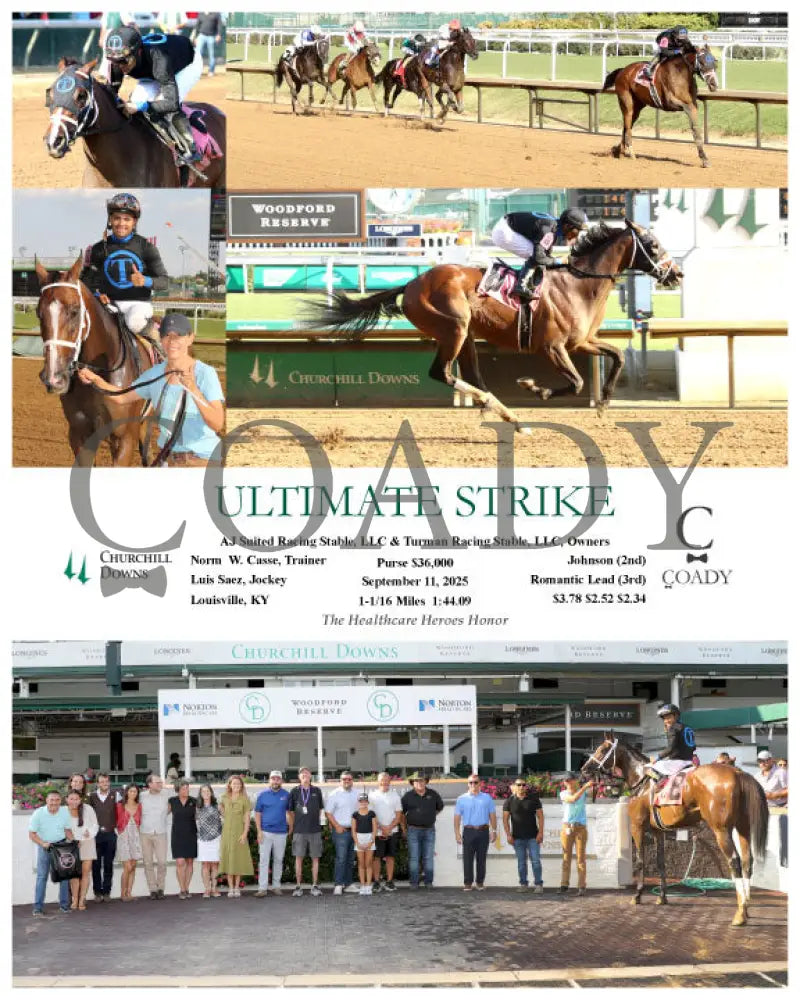 ULTIMATE STRIKE - 091125 - Race 02 - CD Churchill Downs