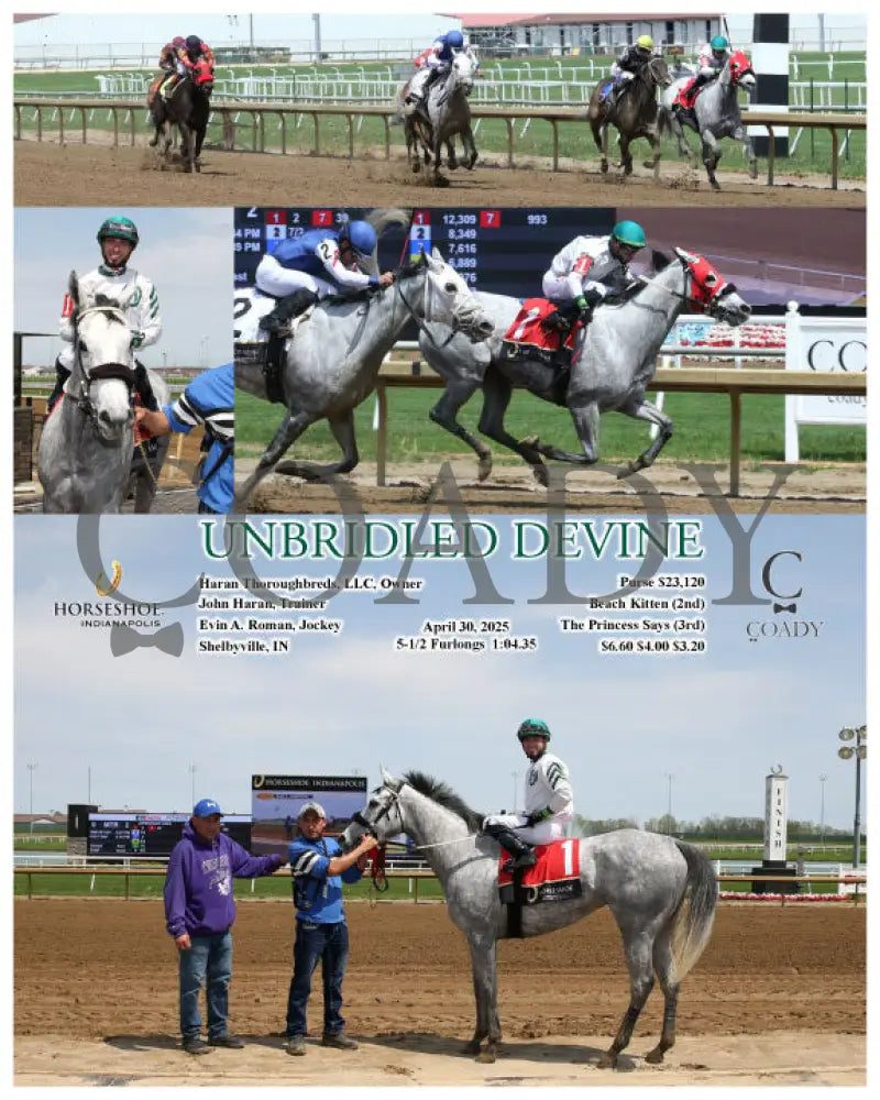 UNBRIDLED DEVINE - 04-30-25 - R02 - IND Indiana Grand