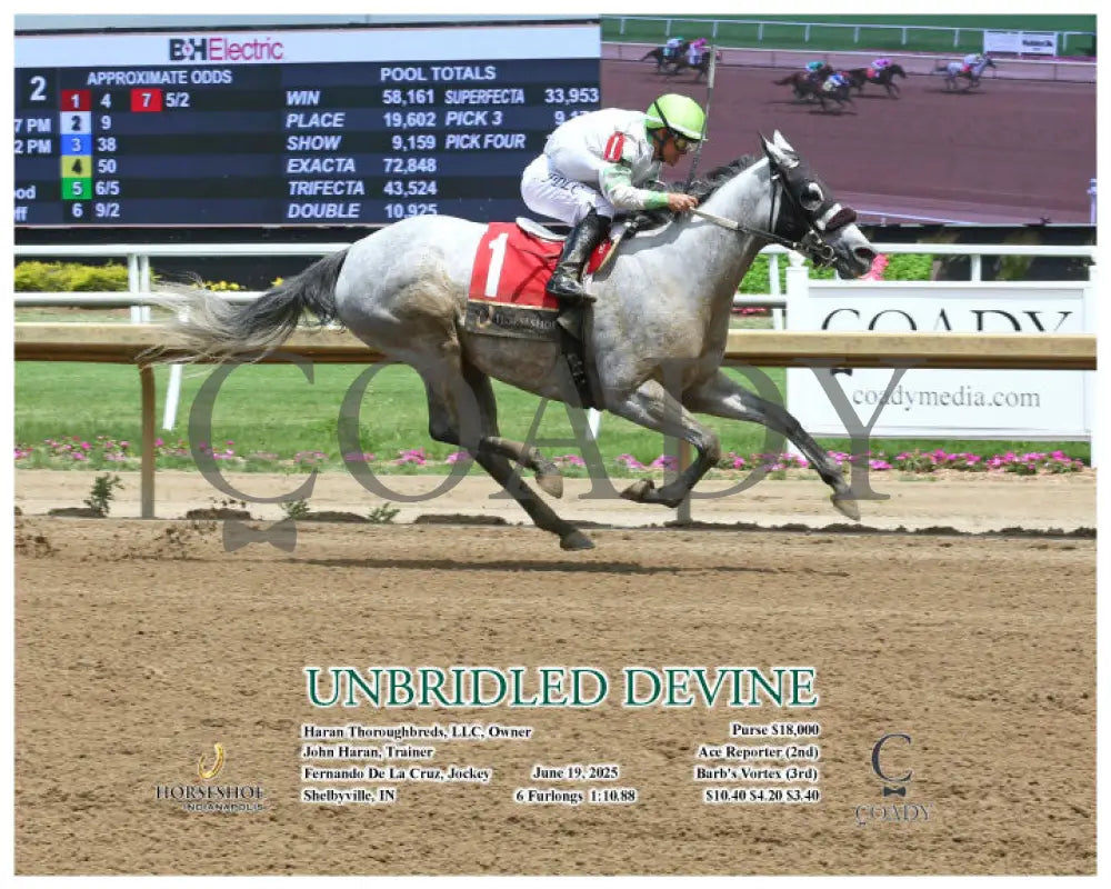 UNBRIDLED DEVINE - 06-19-25 - R02 - IND - Action Indiana Grand