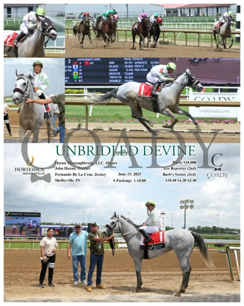UNBRIDLED DEVINE - 06-19-25 - R02 - IND Indiana Grand