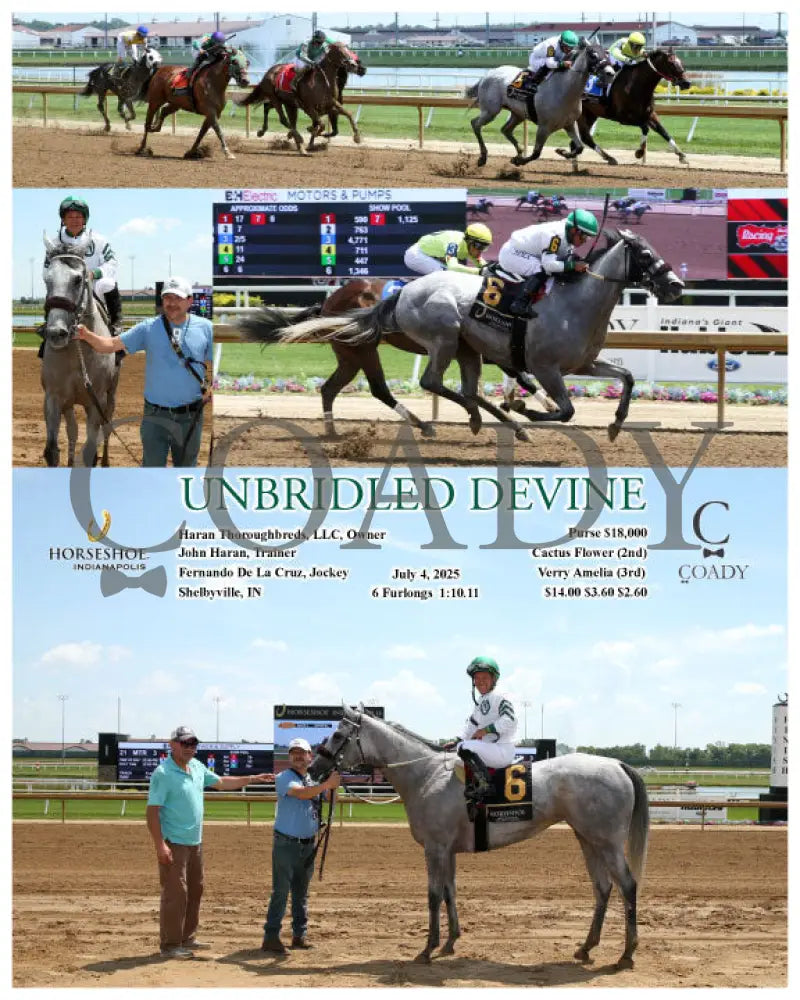 UNBRIDLED DEVINE - 07-04-25 - R02 - IND Indiana Grand