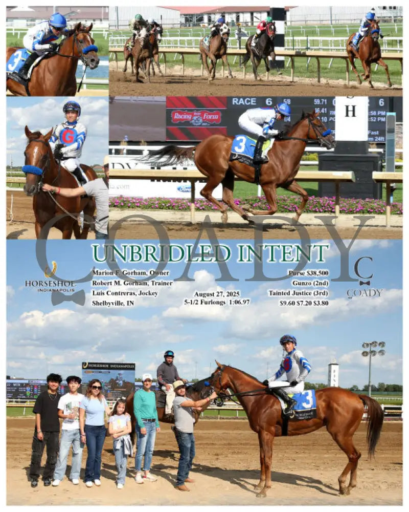 UNBRIDLED INTENT 08 27 25 R06 IND Indiana Grand