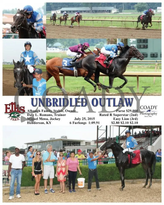 Unbridled Outlaw - 072515 Race 06 Elp Ellis Park