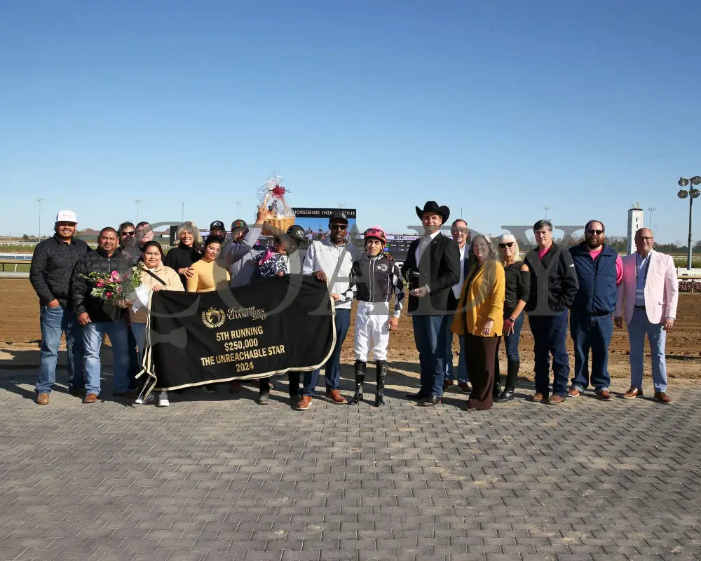 Unbridled Slope - Unreachable Star 5Th Running 10-26-24 R07 Horseshoe Indiana Presentation 01