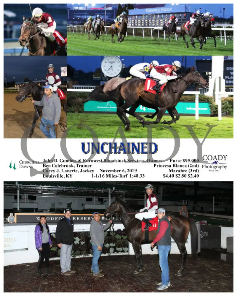 Unchained - 11-06-19 R10 Cd Churchill Downs
