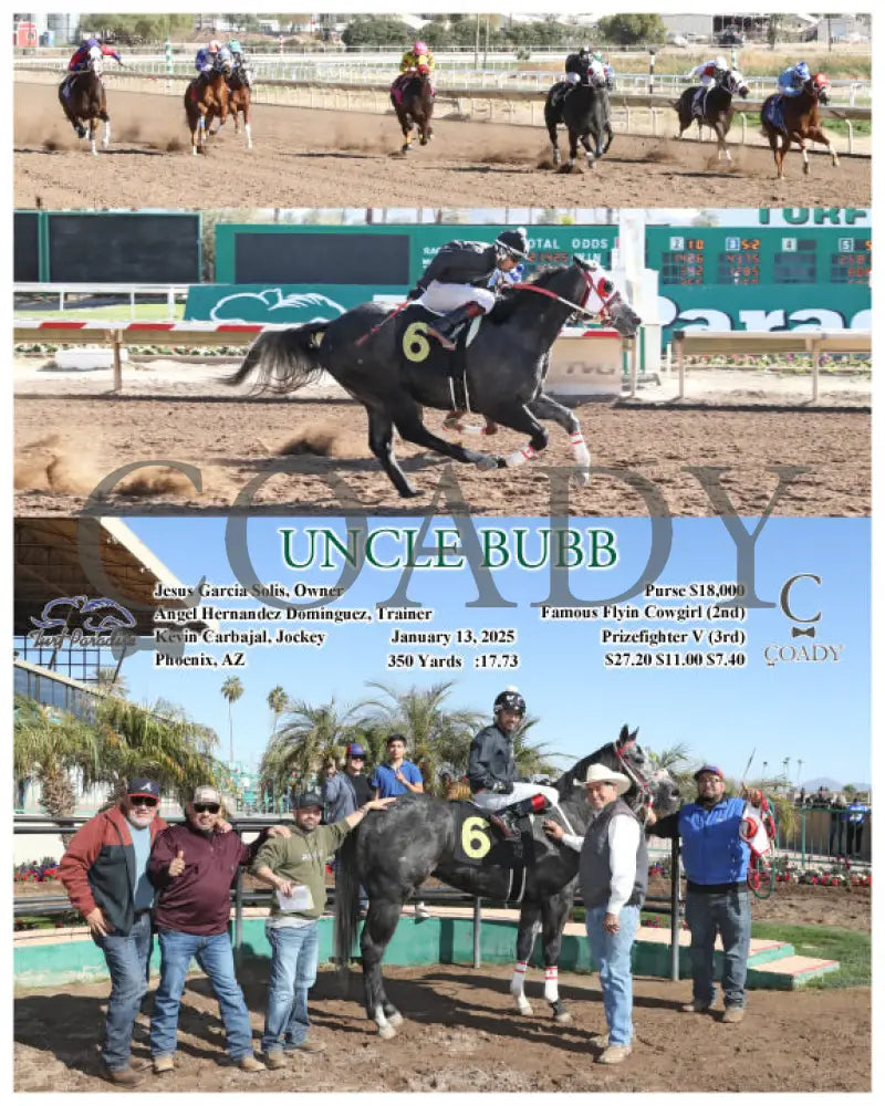 Uncle Bubb - 01-13-25 R02 Tup Turf Paradise