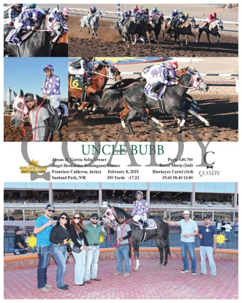 Uncle Bubb - 02-08-25 R09 Sun Turfway Park
