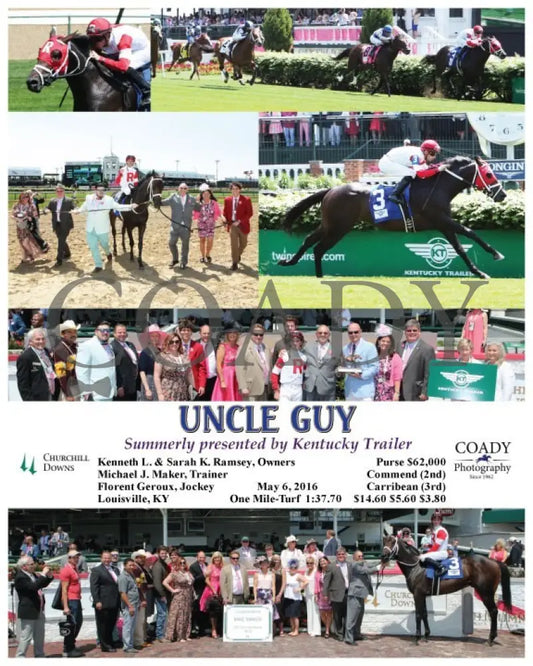 Uncle Guy - 050616 Race 05 Cd Churchill Downs