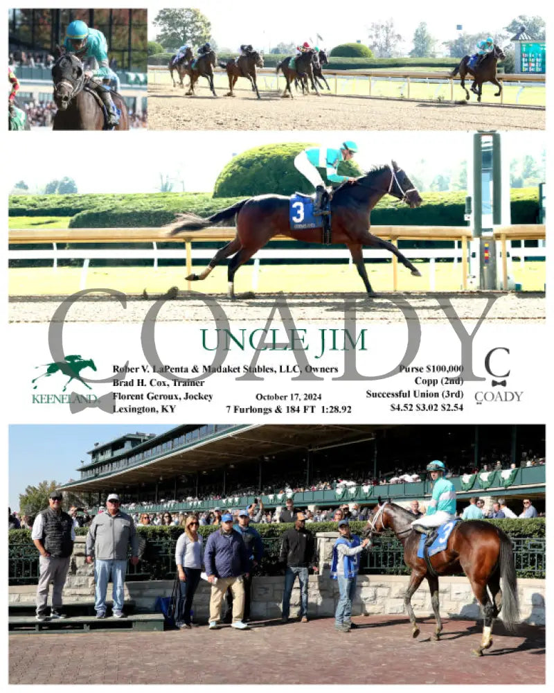 Uncle Jim - 101724 Race 05 Kee Keeneland