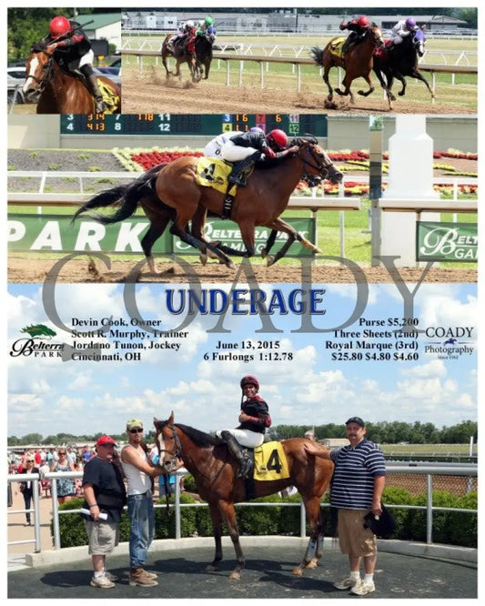 Underage - 061315 Race 05 Btp Belterra Park