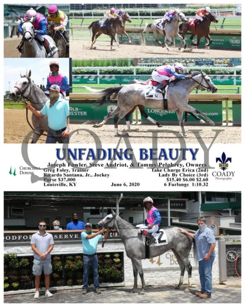 Unfading Beauty - 06-06-20 R01 Cd Churchill Downs