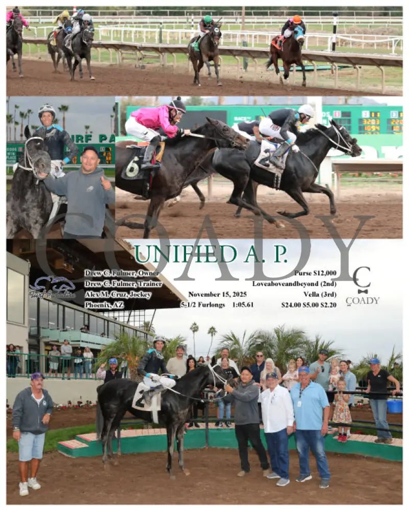 UNIFIED A. P. - 11-15-25 - R07 - TUP Turf Paradise