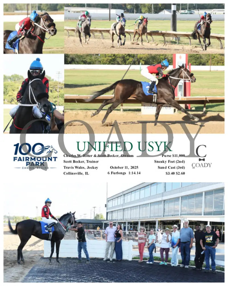 UNIFIED USYK - 10-11-25 - R05 - FP Fanduel Sportsbook Horse Racing