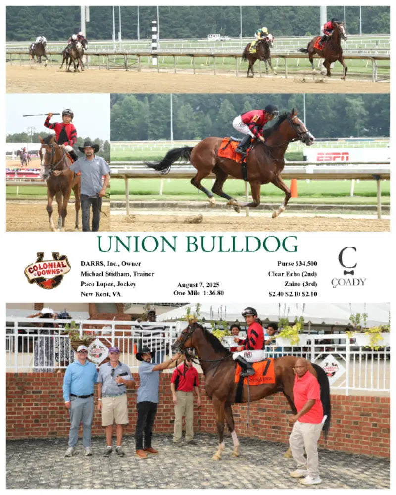 UNION BULLDOG - 08-07-25 - R11 - CNL Colonial Downs